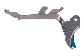 The Overwatch Precision Walther Q5/Q4 Steel Frame FALX Trigger comes in a sleek grey color to combine quality and cleanliness.